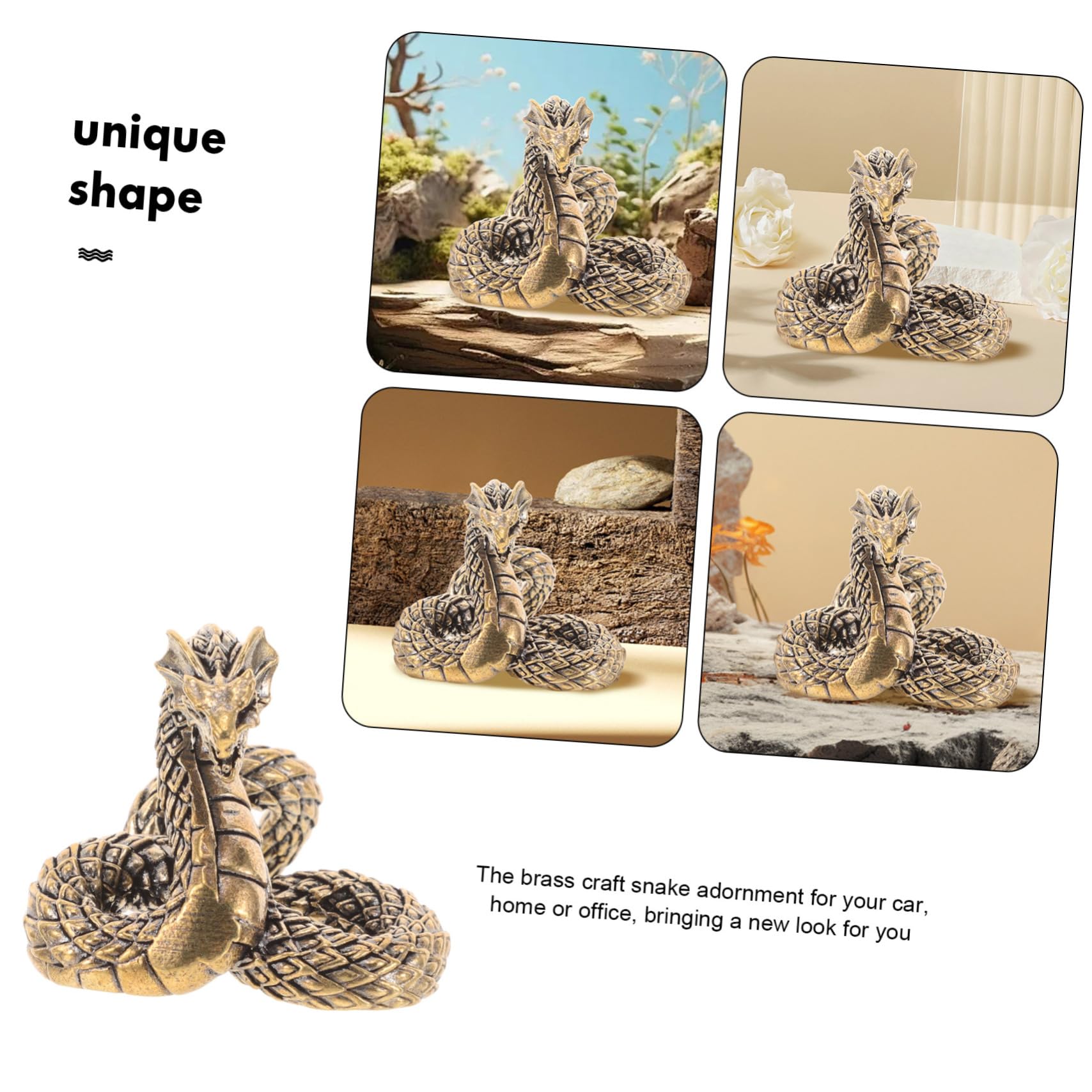 汚れた蛇の置き物 汚れた蛇の置き物